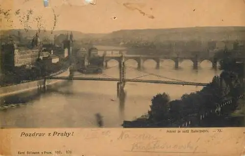 Postcard Czech Republic Prague