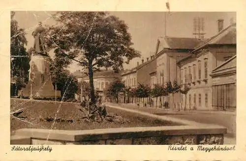 Postcard Hungary Megyeház