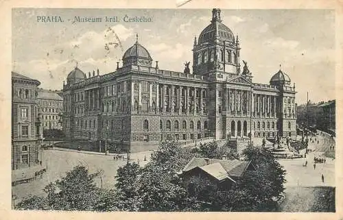 Postcard Czech Republic Ceskeho museum