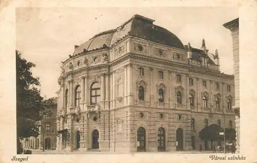 Postcard Hungary Szeged