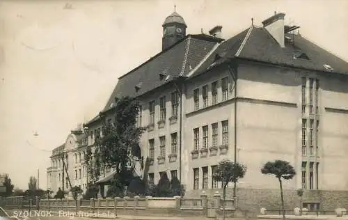 Postcard Hungary Szolnok