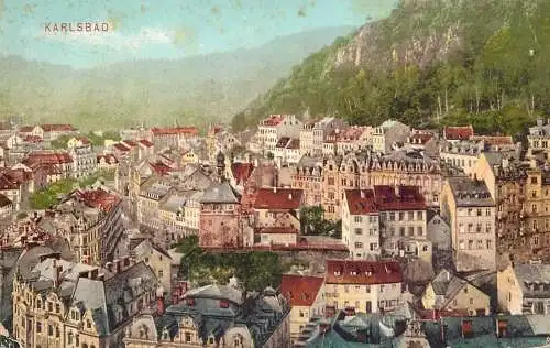 Postcard Czech Republic Karlovy Vary Karlsbad