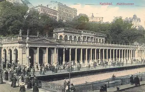 Postcard Czech Republic Karlovy Vary Karlsbad