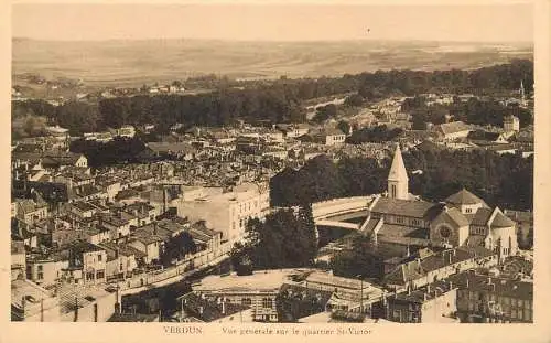 France Verdun Quartier St Victor vue generale
