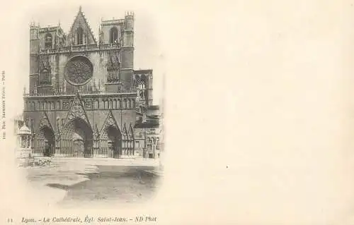 France Lyon La Cathedrale Eglise Saint Jean