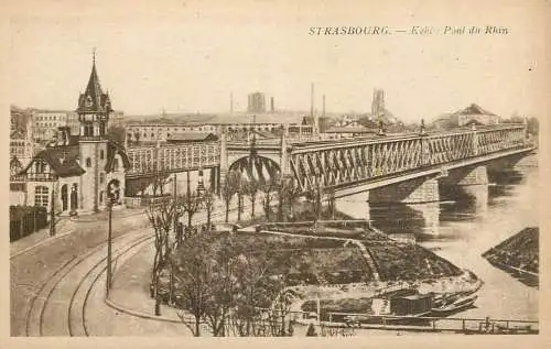 France Strasbourg Kehl Pont du Rhin