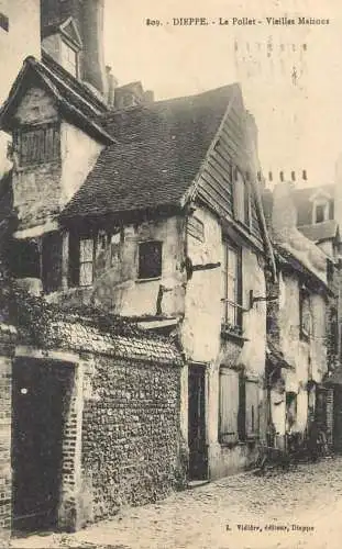 France Dieppe Le Pollet Vieilles Maisons
