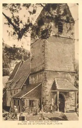 France Sainte Marie aux Mines Eglise de St Pierre sur l'Hate