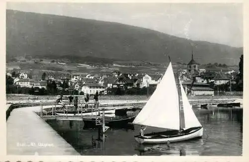 Switzerland St Blaise sailing vessel