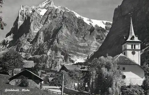 Switzerland Grindelwald kirche