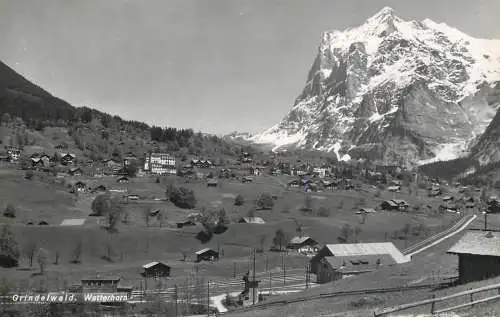 Switzerland Grindelwald Wetterhorn
