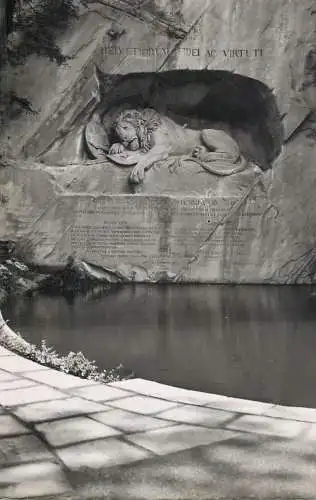 Switzerland Luzern Lowendenkmal