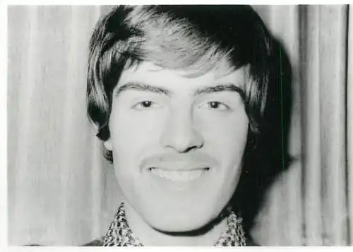 Portrait anonymous person photo format 7 x 10 cm man Germany Dresden smile