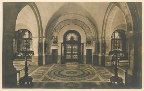 Netherlands Den Haag Palace of Peace Main Entrance