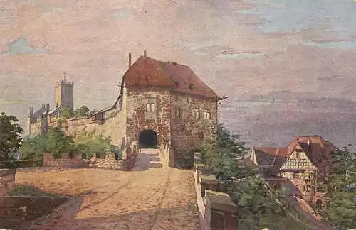 Germany Wartburg Ostfront und neuer Gasthof