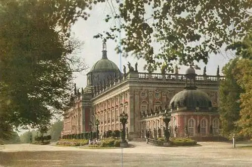 Germany Potsdam Sanssouci New Palace north side view