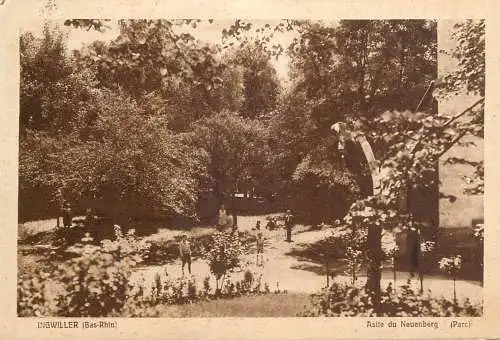 Postcard France Ingwiller asile du Neuenberg