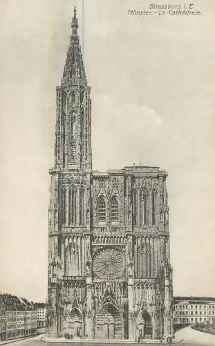 France Strasbourg Cathedrale