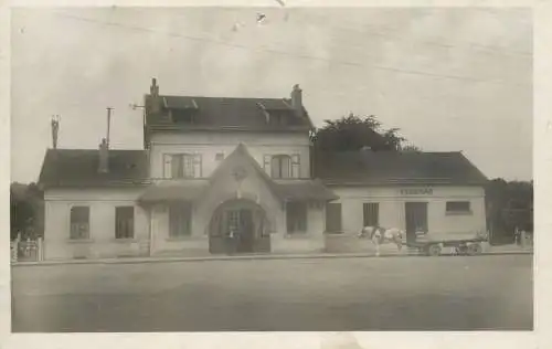 Postcard France Hesdin la gare