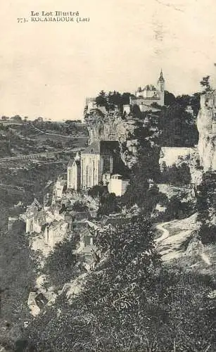 Postcard France Rocamadour