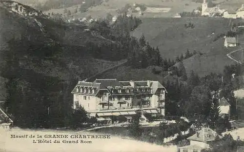 Postcard France Massif de la Grande Chartreuse l' Hotel du Grand Som
