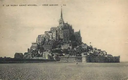 Postcard France Le Mont Saint Michel