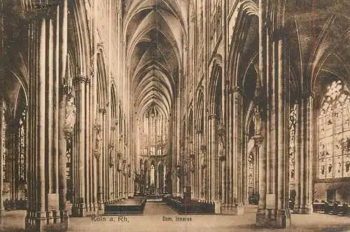 Germany Koln am Rhein Dom Inneres