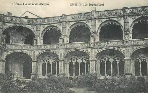 Portugal Lisboa Belem Claustro dos Jeronymos