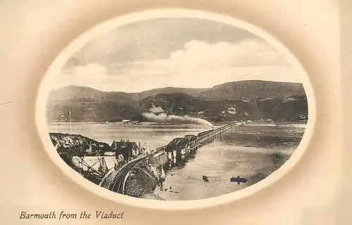 Wales Barmouth Viaduct train railway