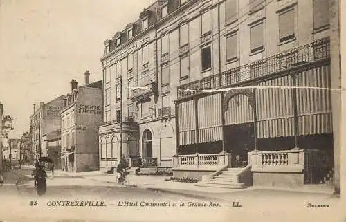 Postcard France Contrexeville l' Hotel Continental