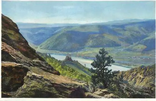 Postcard Germany mountain landscape