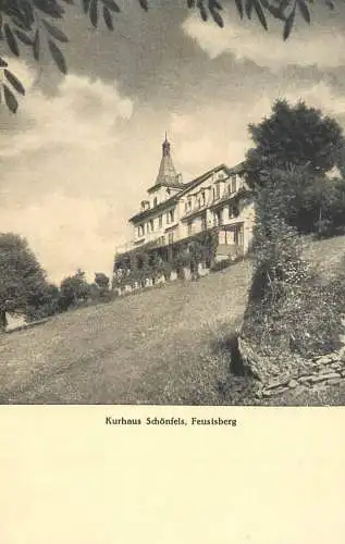 Postcard Germany Kurhaus Schonfels Feusisberg