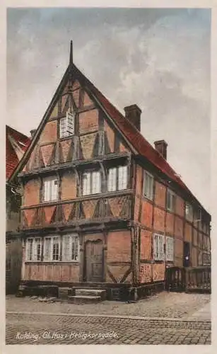 Postcard Germany Kolding Helligkorsgade
