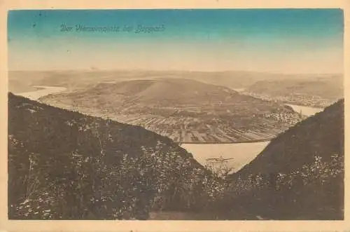 Postcard Germany Der Vierseenplatz bei Boppard