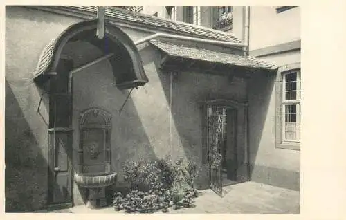 Postcard Germany Frankfurt am Main Goethehaus