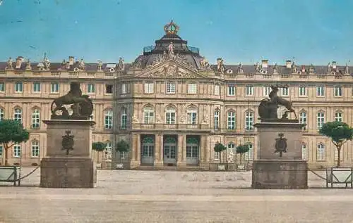 Postcard Germany Stuttgart Neues Schloss