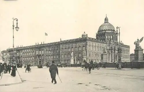 Postcard Germany Berlin Schlossbrucke