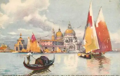Postcard Italy Venice Chiesa della Salute