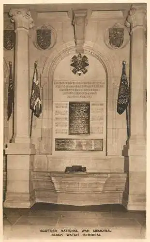 Scotland National War Memorial Black Watch Memorial