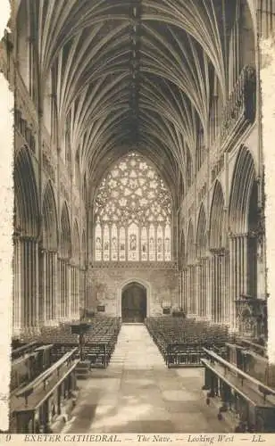 Exeter cathedral interior