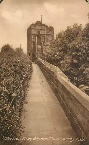 England Chester King Charles Tower & City Wall