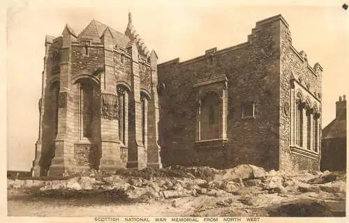 Scotland Chapel of St Mary National War Memorial north-west view