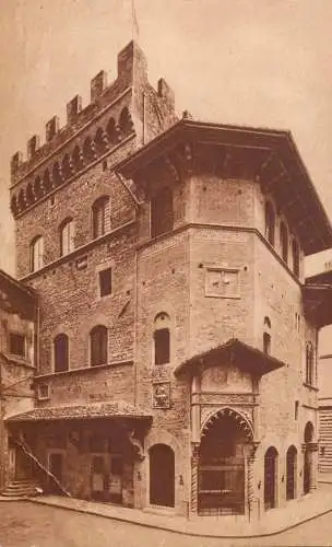 Postcard Italy Florence palagio dell' Arte della Lana