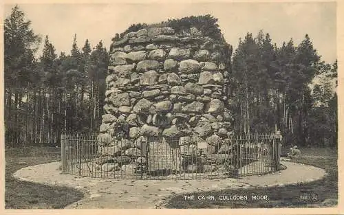 Scotland Culloden Moor - The Cairn Memorial