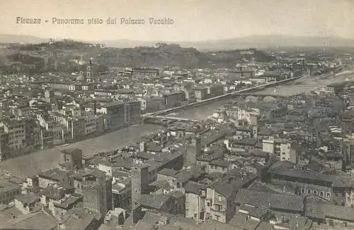 Postcard Italy Florence Palazzo Vecchio