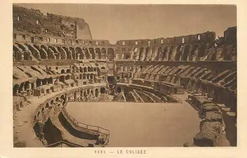 Postcard Italy Rome Colosseum