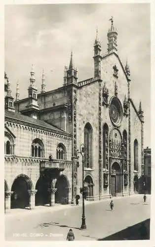 Postcard Italy Como duomo