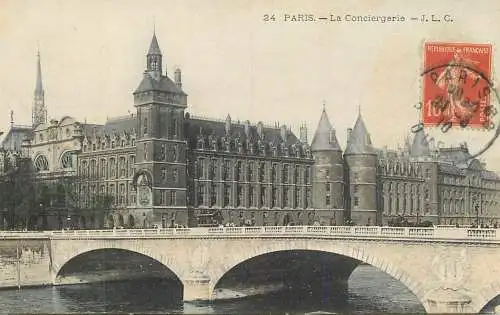cpa Paris pont La Conciergerie