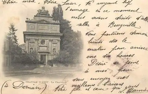 Anet Chateau la chapelle 1903