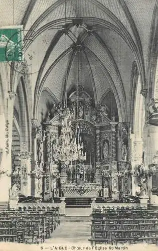 Laigle Eglise St-Martin choeur